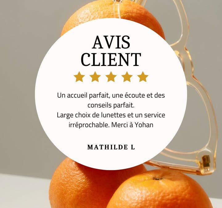 Rien ne nous fait plus plaisir qu&rsquo;un client satisfait…